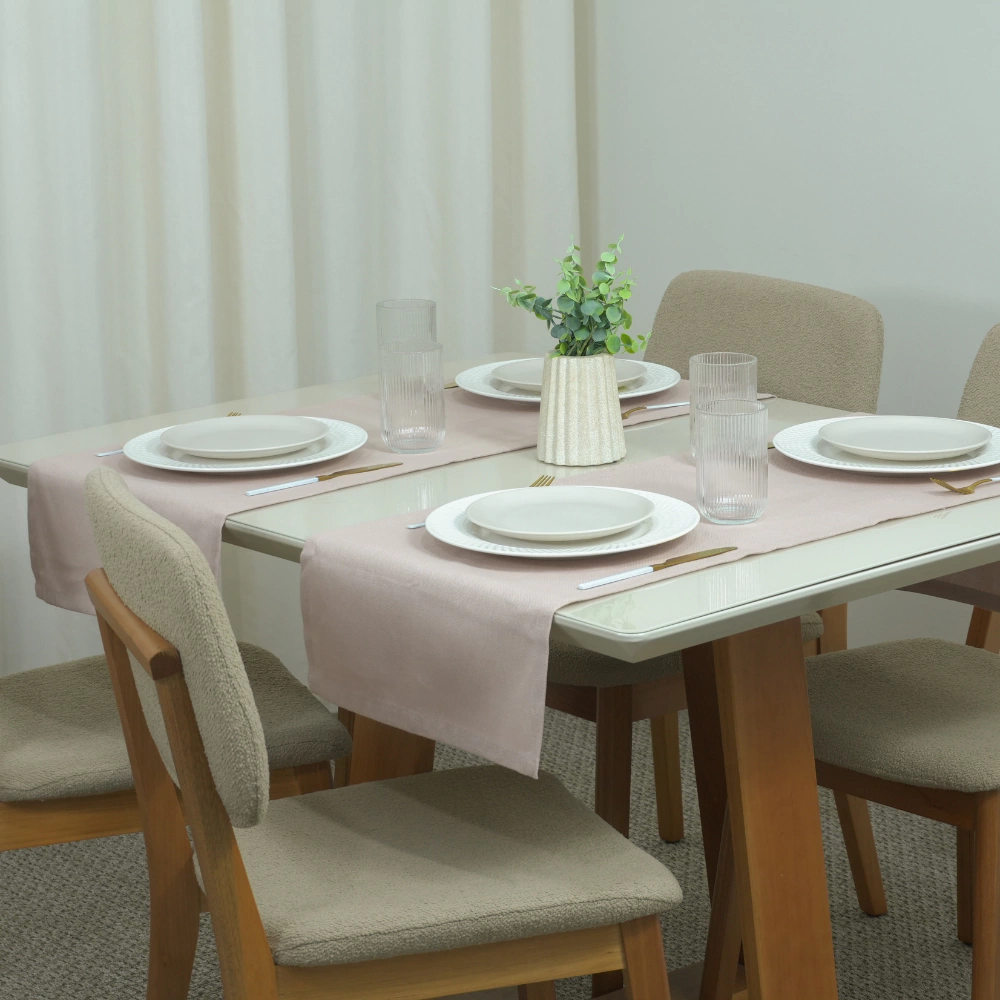 Caminho de Mesa em Linho — Linha Essence