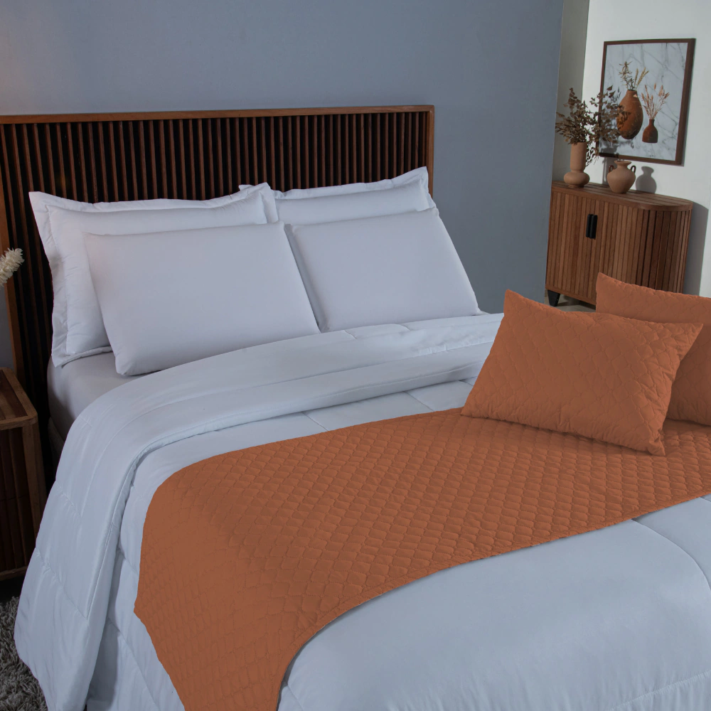 Kit Comfort Peseira de Cama com Almofadas