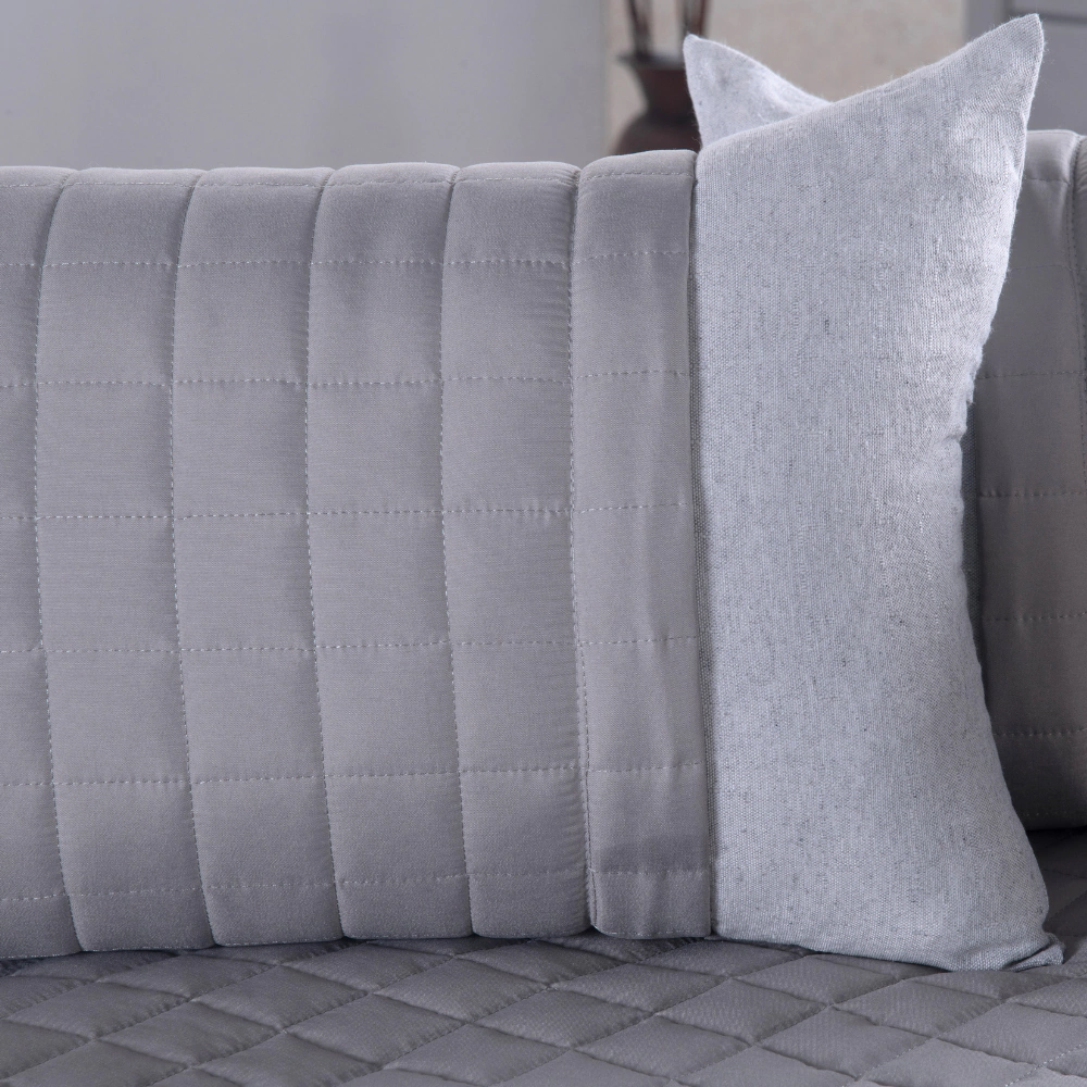 Kit Peseira de Cama com Almofadas — 5 Peças